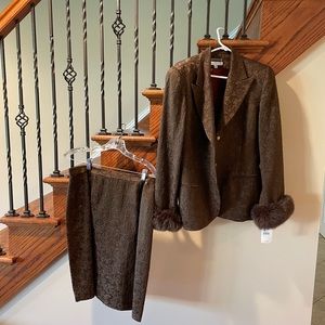 Jacket and skirt set